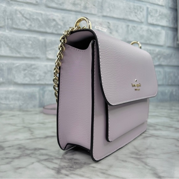 Kate Spade Remi Flap Chain Crossbody Shoulder Bag In Lilac Moon - Picture 3 of 13
